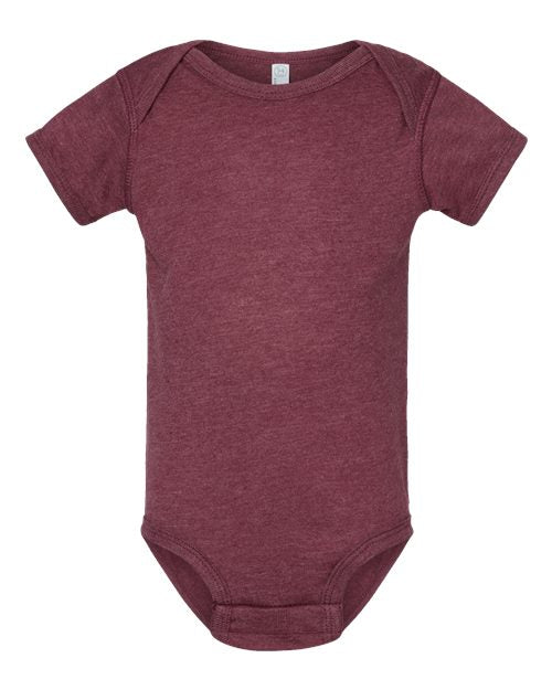 Rabbit Skins Infant Fine Jersey Bodysuit - Vintage Burgundy Front