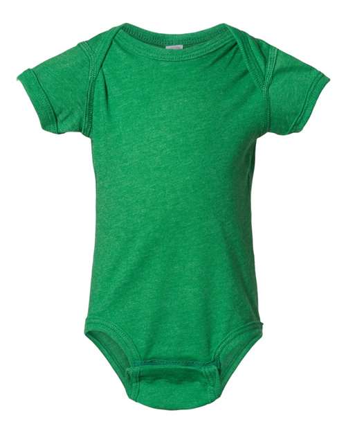 Rabbit Skins Infant Fine Jersey Bodysuit - Vintage Green Front