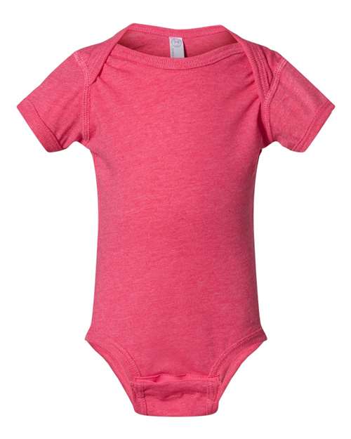 Rabbit Skins Infant Fine Jersey Bodysuit - Vintage Hot Pink Front