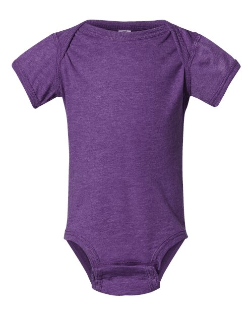 Rabbit Skins Infant Fine Jersey Bodysuit - Vintage Purple Front