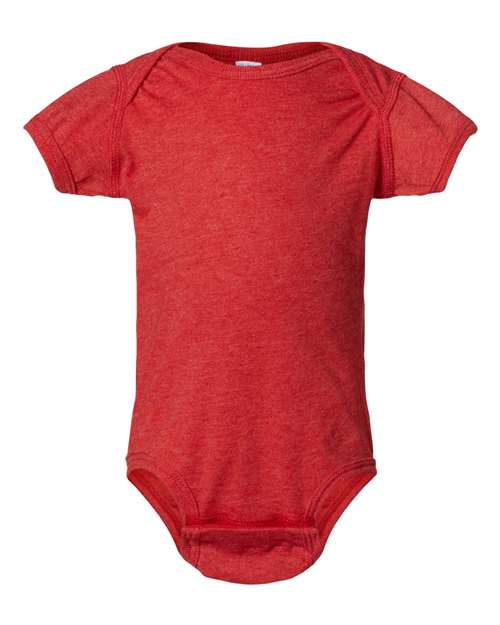 Rabbit Skins Infant Fine Jersey Bodysuit - Vintage Red Front