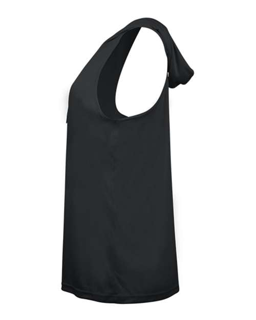 Badger Women's B-Core Racerback Hooded Tank Top - Side