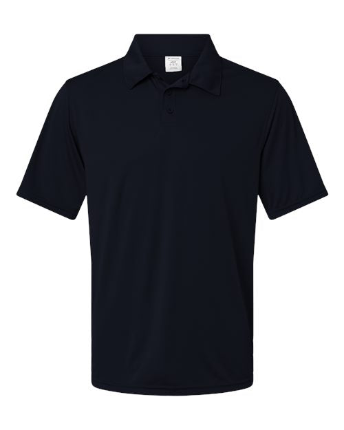 Augusta Sportswear Unisex Vital Polo - Black Front
