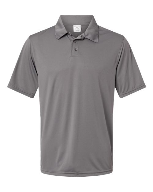 Augusta Sportswear Unisex Vital Polo - Graphite Front