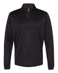 Men's Ultimate365 Lightweight Quarter-Zip Pullover - Black Front