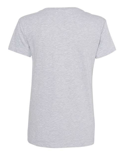 Next Level Women’s Cotton V-Neck Tee - Back