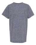LAT Youth Harborside Mélange Tee - Navy Melange Front