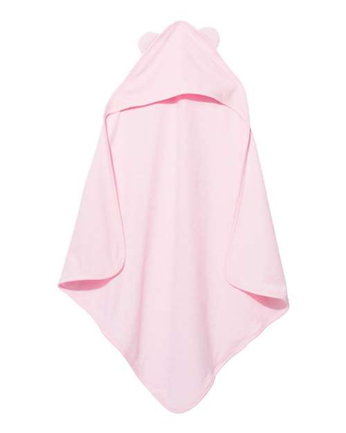 Rabbit Skins Terry Cloth Hooded Towel with Ears - Ballerina Front