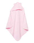 Rabbit Skins Terry Cloth Hooded Towel with Ears - Ballerina Front