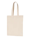 Medium Canvas Tote - Natural Front