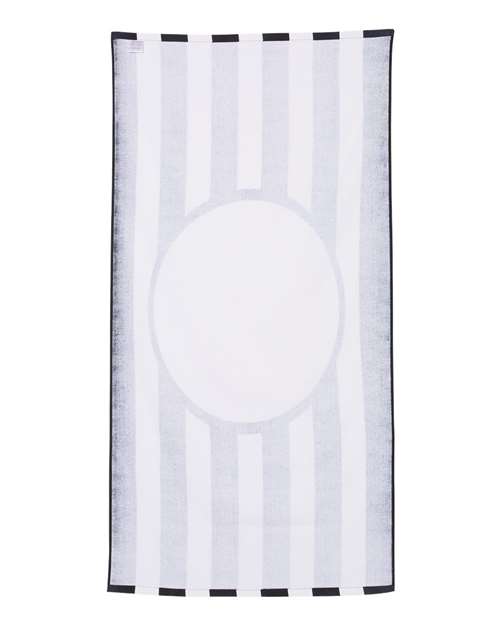 Carmel Towel Company Striped Beach Towel - Back