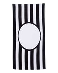 Carmel Towel Company Striped Beach Towel - Side