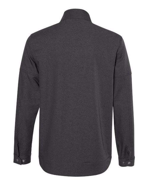 DRI DUCK Men's Ace Woven Stretch Soft Shell Jacket - Back