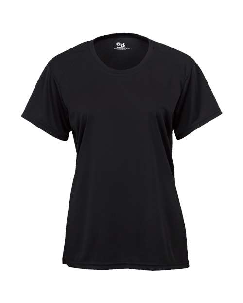 Badger Girls' T-Shirt - Black Front