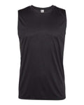 C2 Sport Men's Sleeveless T-Shirt - Black Front