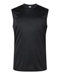C2 Sport Youth Sleeveless T-Shirt - Black Front