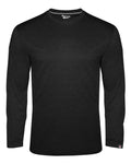 Badger Men's FitFlex Performance Long Sleeve T-Shirt - Black Front
