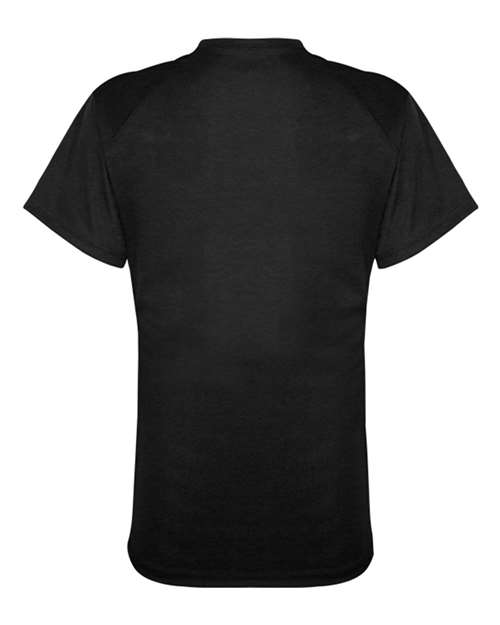 Badger Women's FitFlex Performance V-Neck T-Shirt - Back