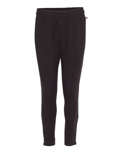 Badger Men's FitFlex French Terry Sweatpants - Black Front