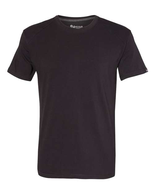 Badger Men's FitFlex Performance T-Shirt - Black Front