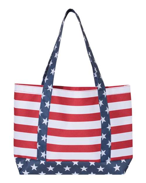 OAD Americana Beach Tote - Back