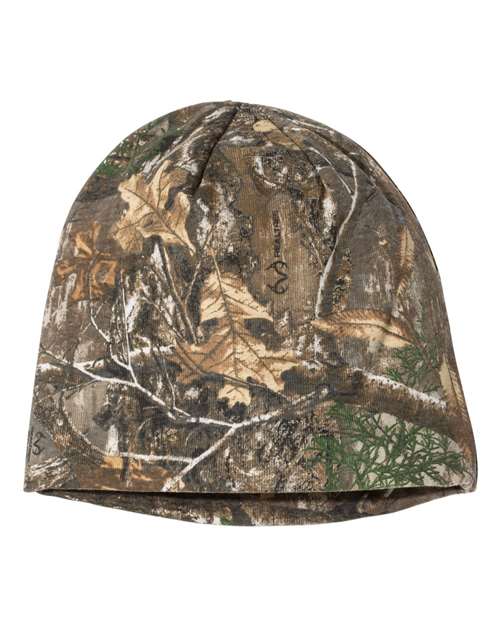 Kati 8" Licensed Camo Beanie - Realtree Edge Front