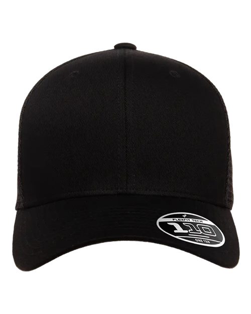 Flexfit 110® Mesh-Back Cap - Black Front