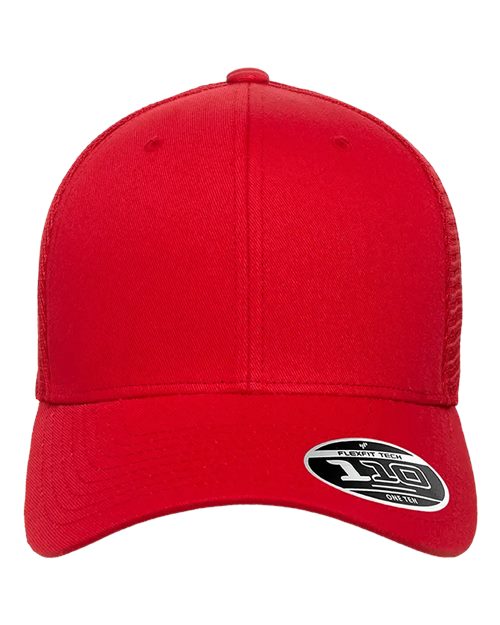 Flexfit 110® Mesh-Back Cap - Red Front