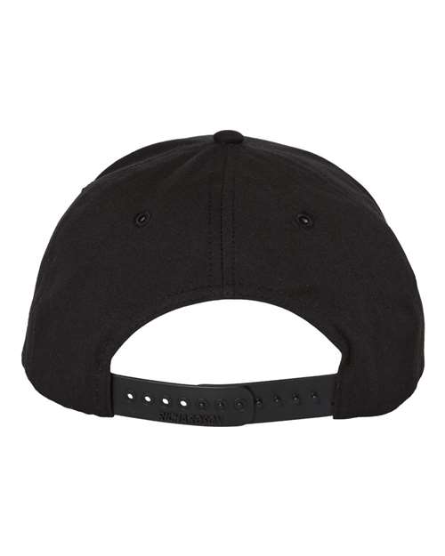 Richardson Pro Twill Snapback Cap - Back