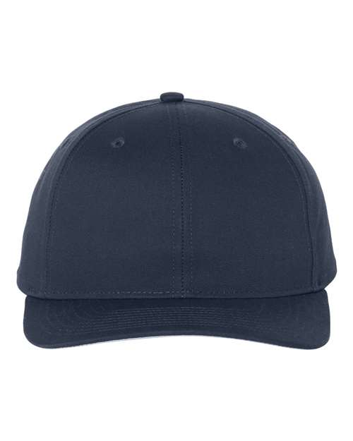 Richardson Pro Twill Snapback Cap - Navy Front