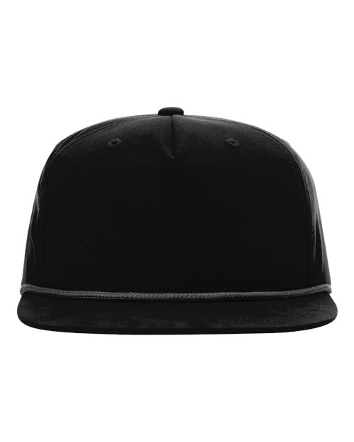 Richardson Umpqua Gramps Cap - Black/ Black Front