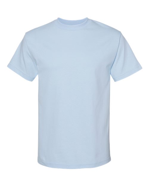 Unisex Heavyweight Cotton Tee - Powder Blue Front