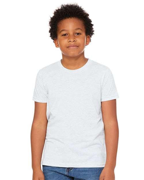 BELLA + CANVAS Youth Jersey Tee - Model Front