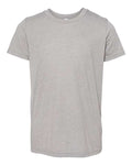 Youth Triblend Tee - Athletic Grey Triblend Front