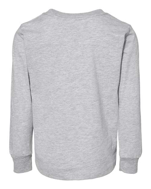 BELLA + CANVAS Toddler Jersey Long Sleeve Tee - Back