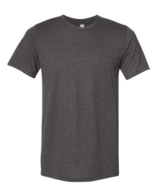 Unisex Sueded Tee - Dark Grey Heather Front