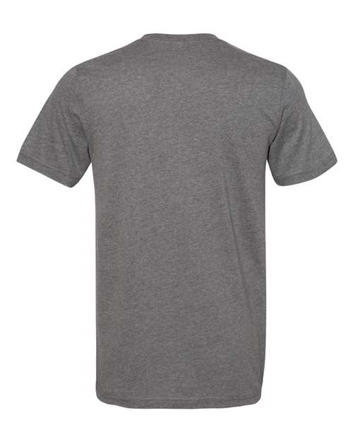 Unisex Sueded Tee - Deep Heather Back