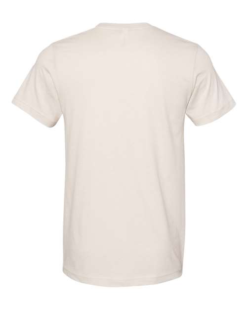 Unisex Sueded Tee - Heather Dust Back