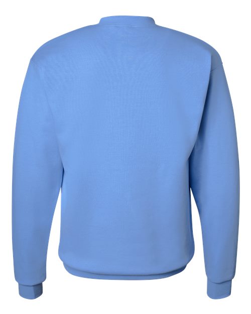 Unisex EcoSmart® Crewneck Sweatshirt - Carolina Blue Back