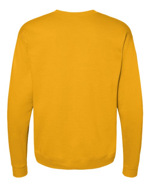 Unisex EcoSmart® Crewneck Sweatshirt - Gold Back