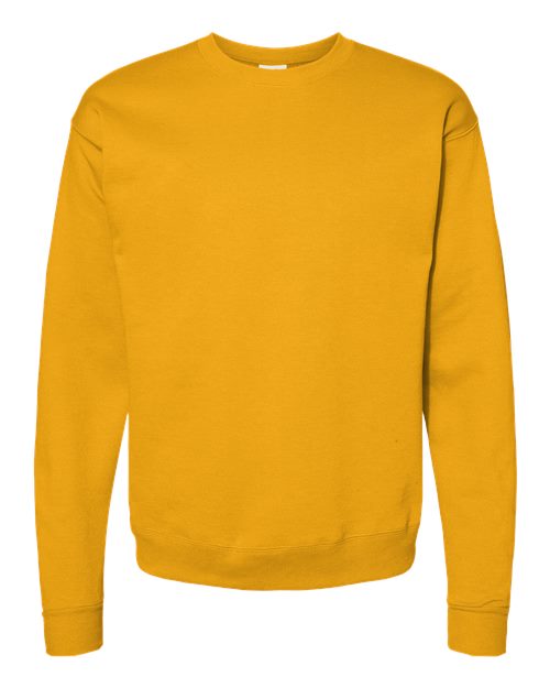 Unisex EcoSmart® Crewneck Sweatshirt - Gold Front