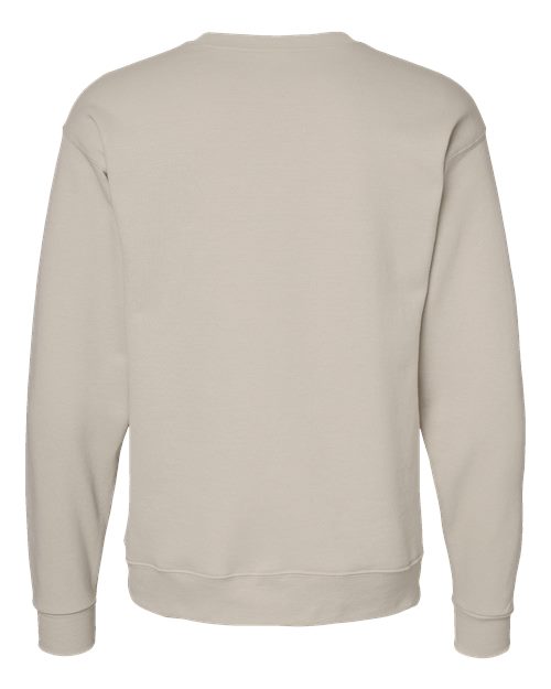 Unisex EcoSmart® Crewneck Sweatshirt - Sand Back