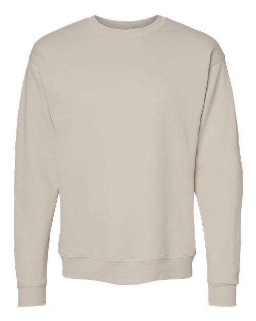 Unisex EcoSmart® Crewneck Sweatshirt - Sand Front
