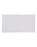 Carmel Towel Company Sublimation Velour Beach Towel - White Front