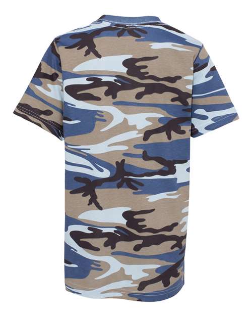 Code Five Youth Camouflage T-Shirt - Back
