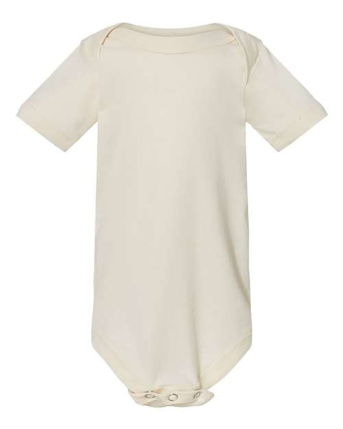 Infant Jersey One Piece - Natural Front