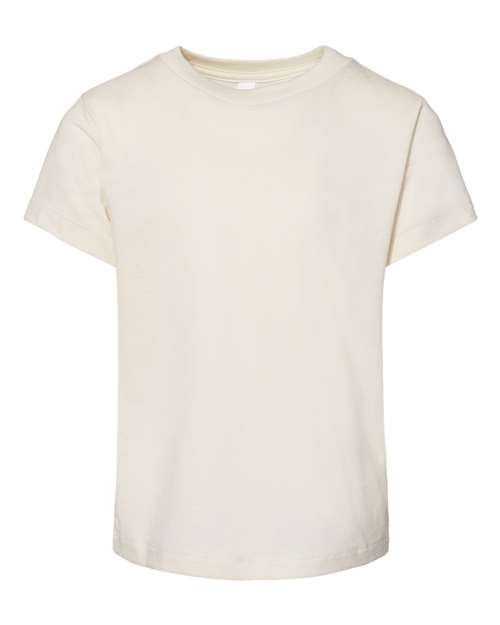 BELLA + CANVAS Toddler Jersey Tee - Natural Front