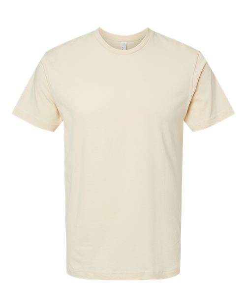 LAT Unisex Fine Jersey Tee - Natural Front