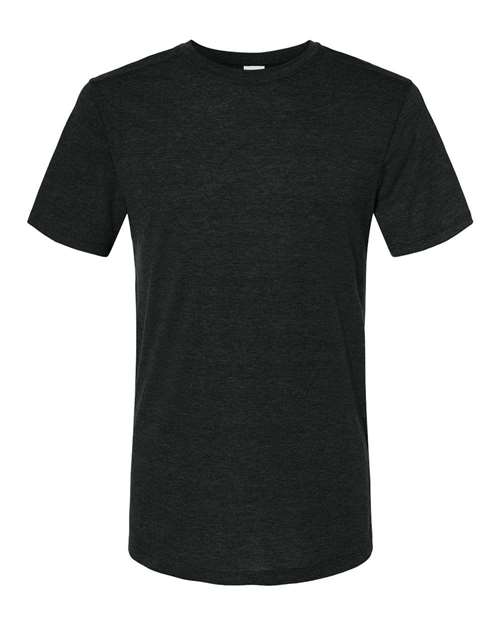 Augusta Sportswear Unisex Triblend T-Shirt - Black Heather Front