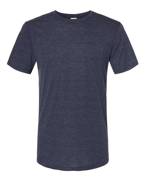 Augusta Sportswear Unisex Triblend T-Shirt - Navy Heather Front